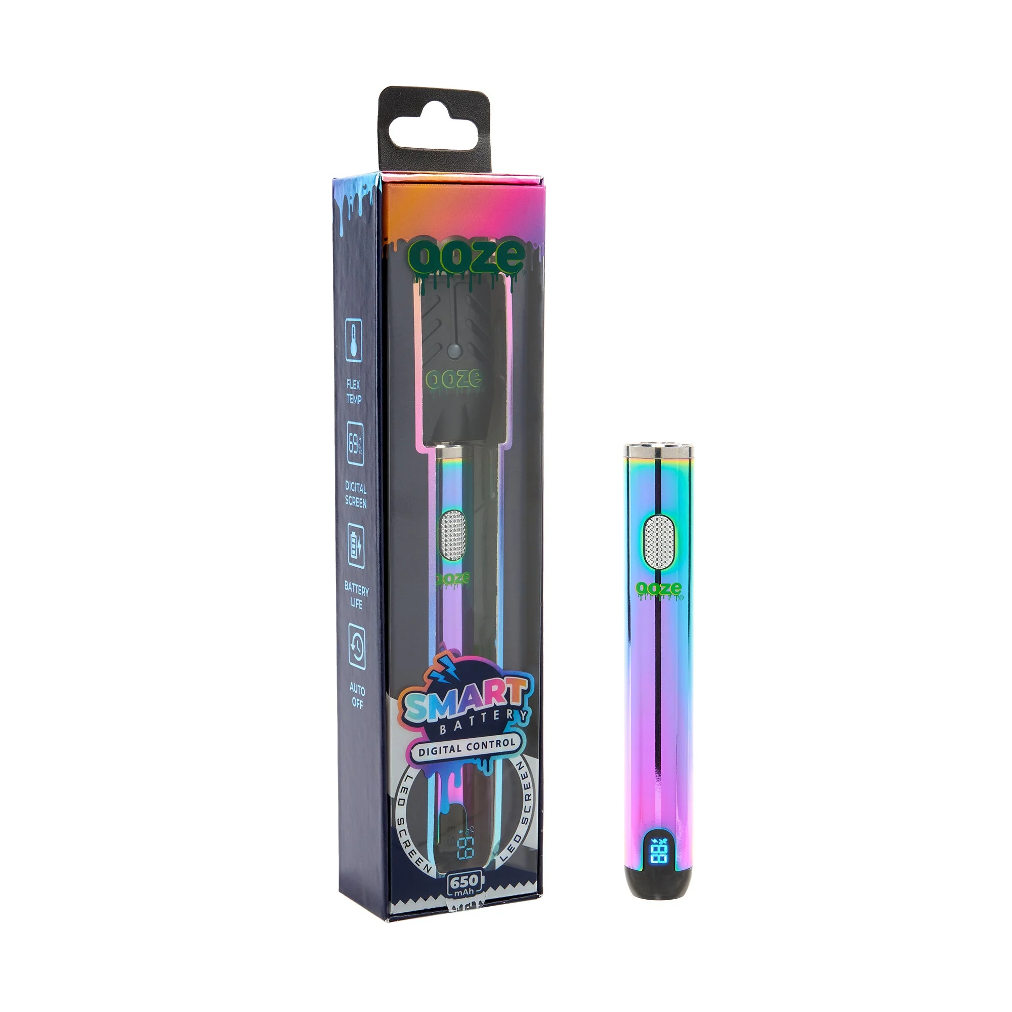 Ooze Smart 510 Thread Vape Cart Pen Battery - Image 8