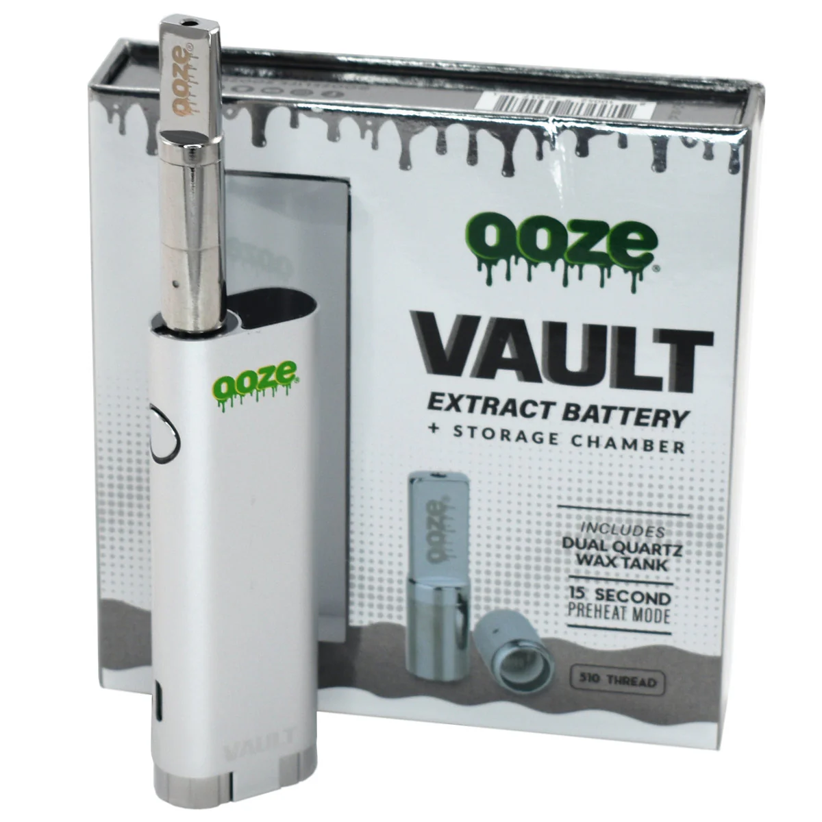 Ooze Vault 510 Thread Wax Pen Cart Battery Starter Kit - Image 11