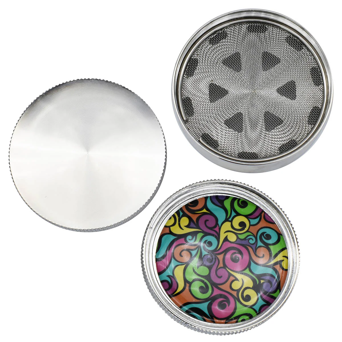 3-Piece Handheld Portable Metal Grinder - Image 5