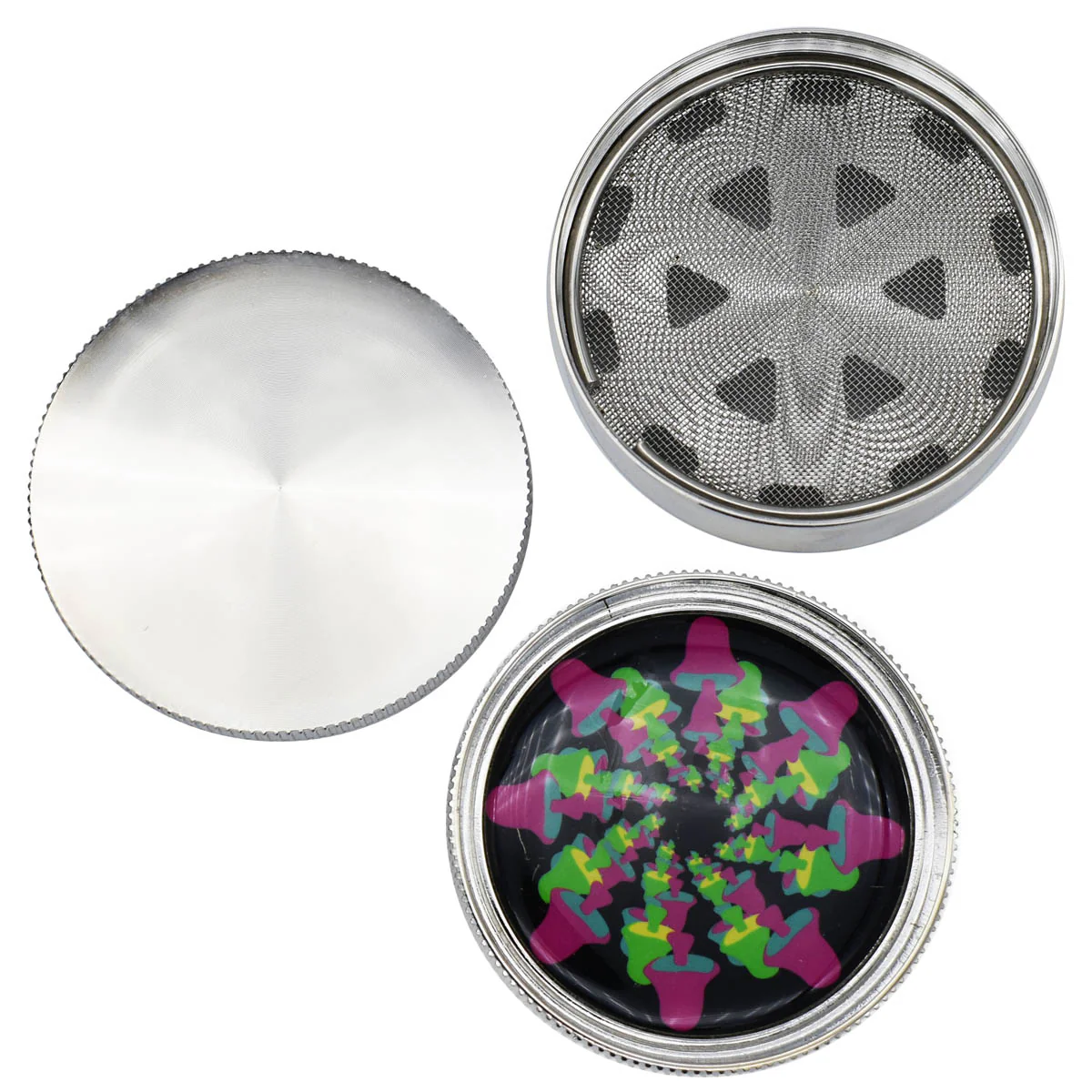 3-Piece Handheld Portable Metal Grinder - Image 7