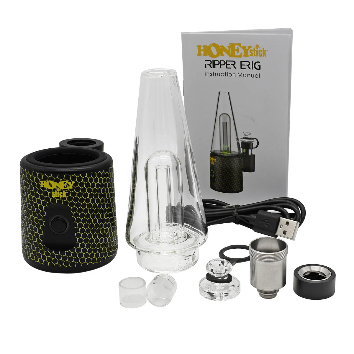 HoneyStick Ripper Electric Dab Rig & Dry Herb Vaporizer - Image 3
