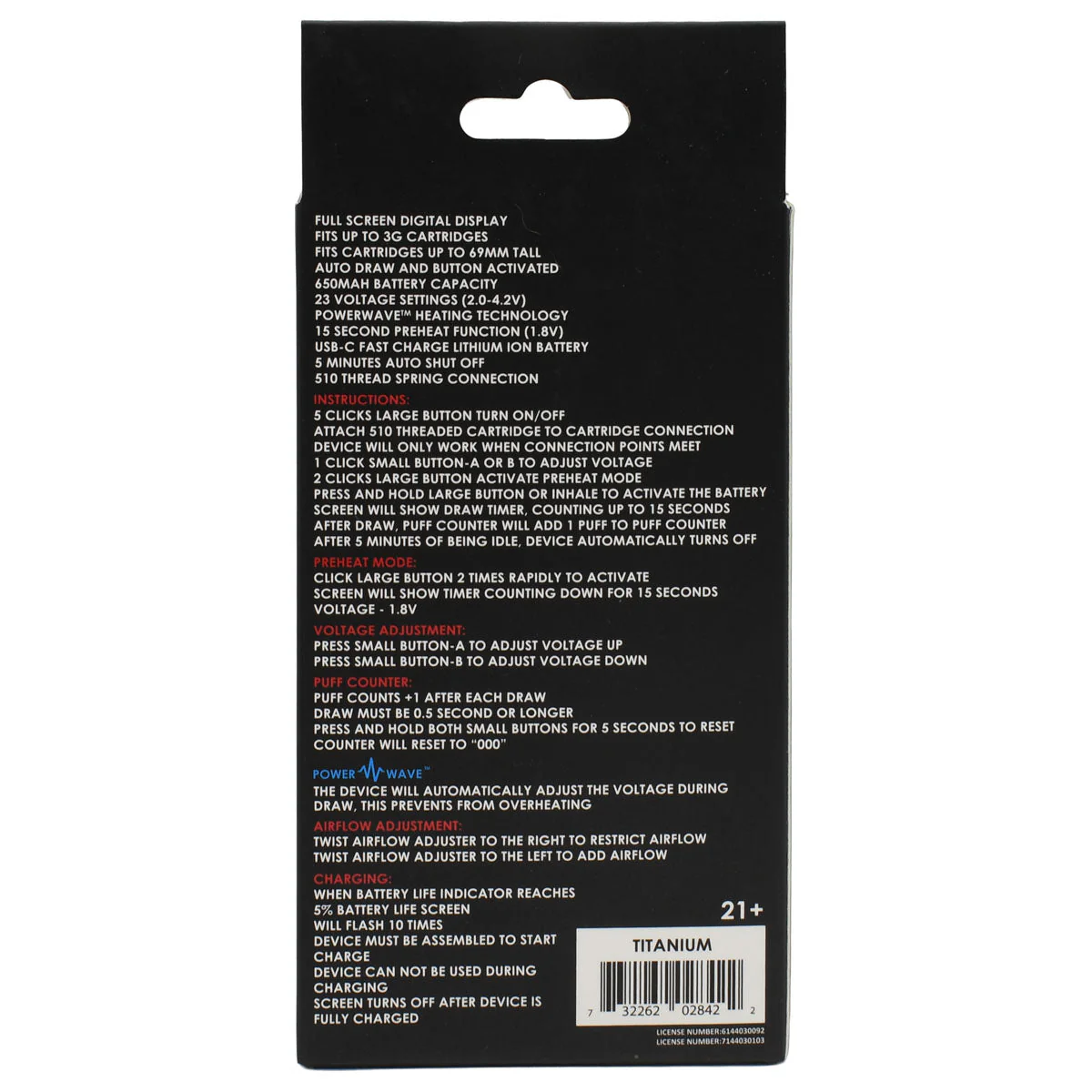 Rokin Bar PRO 510 Thread Vape Cart Battery - Image 28