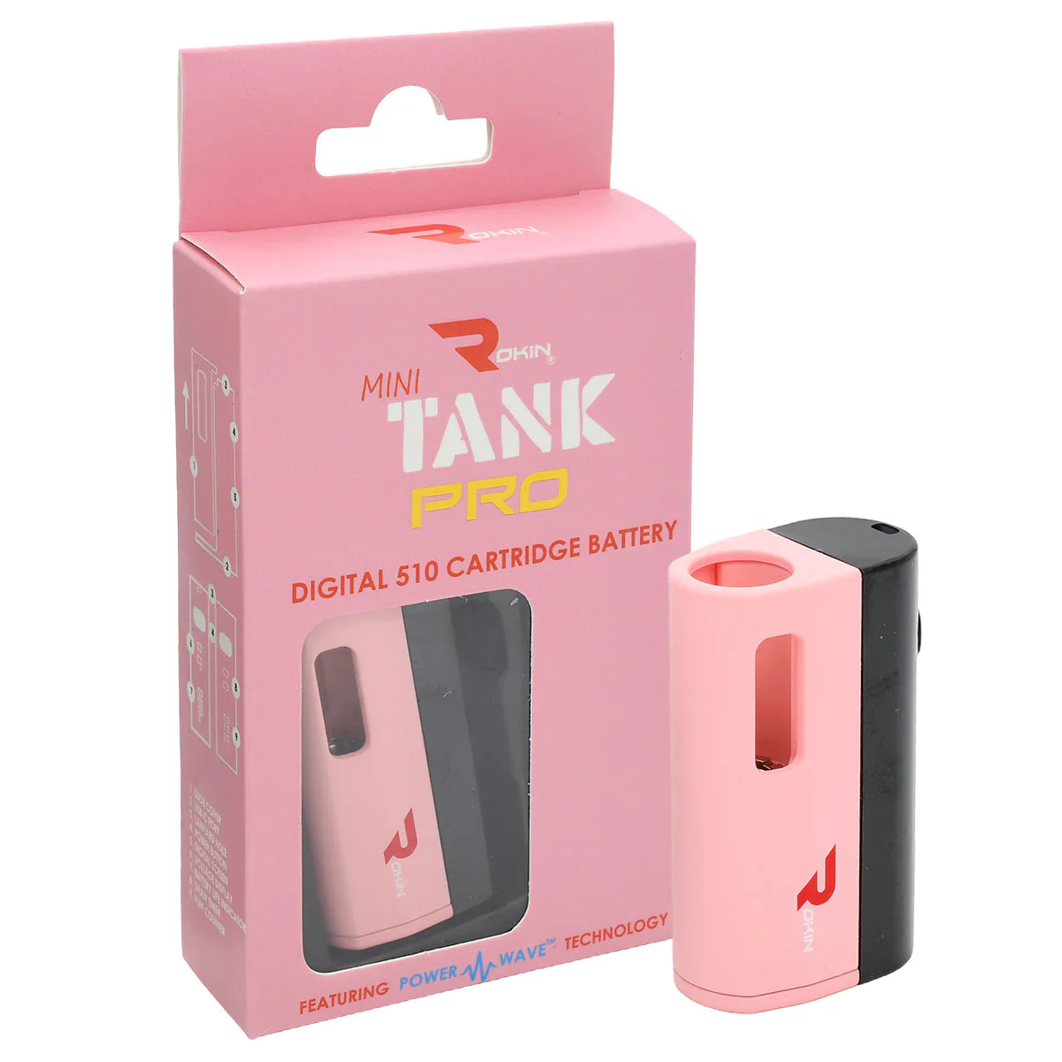 Rokin TANK PRO 510 Thread Vape Cart Battery - Image 20