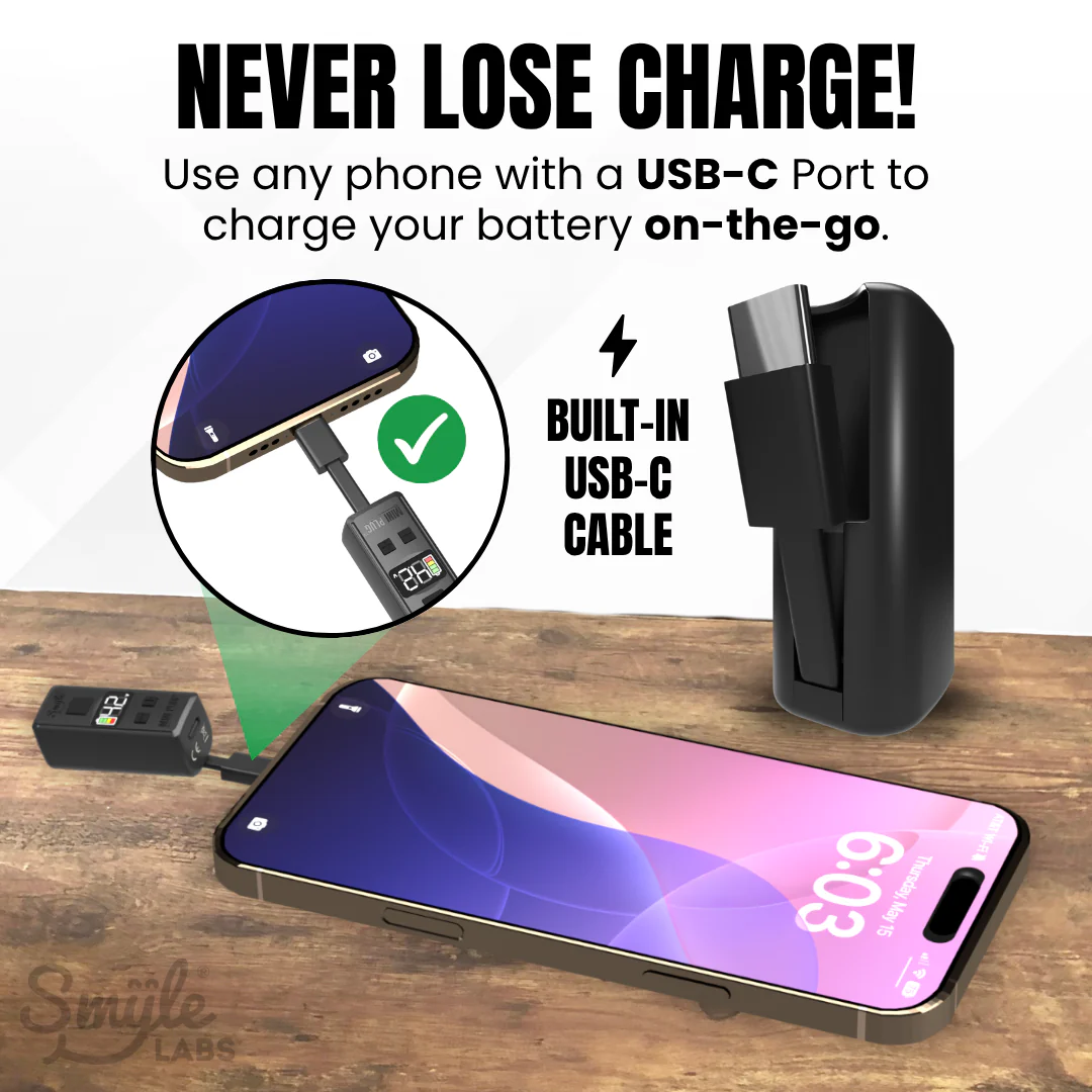 Smyle Labs Mini Plug 510 Thread Vape Cart Battery - Image 10