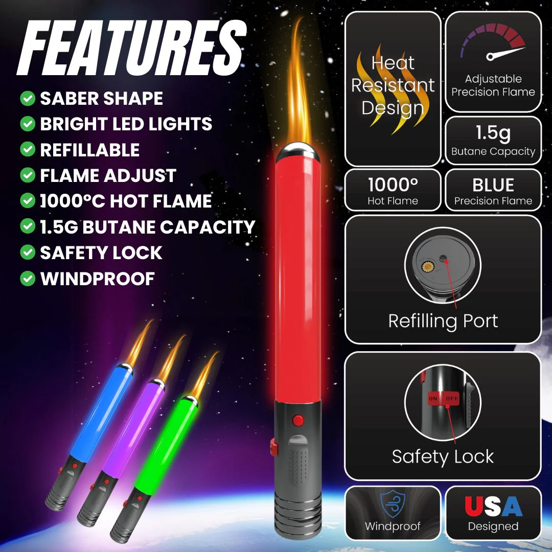 Smyle Labs Fyre Saber Torch Lighter - Image 6