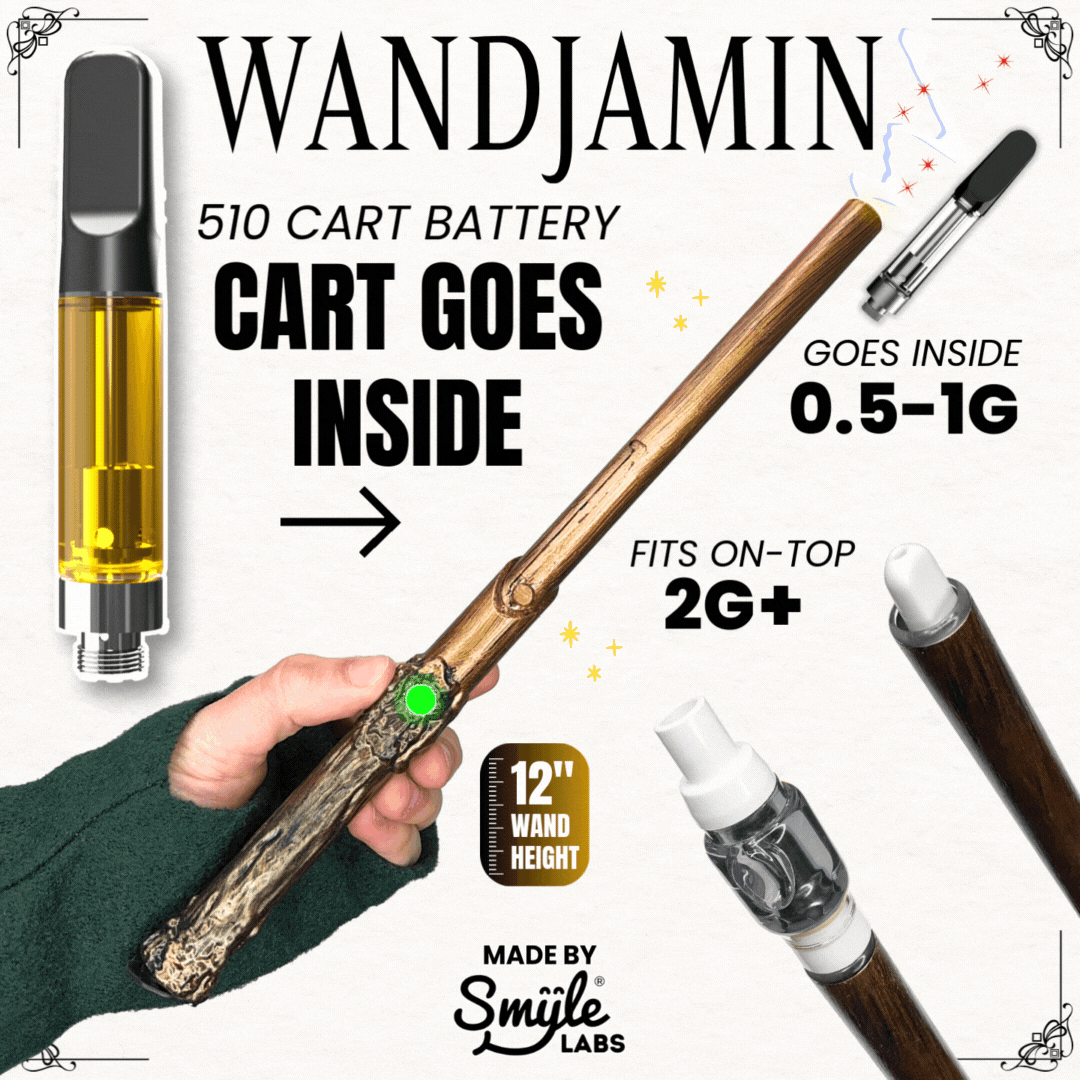 Smyle Labs Wandjamin 510 Thread Vape Cart Battery - Image 3