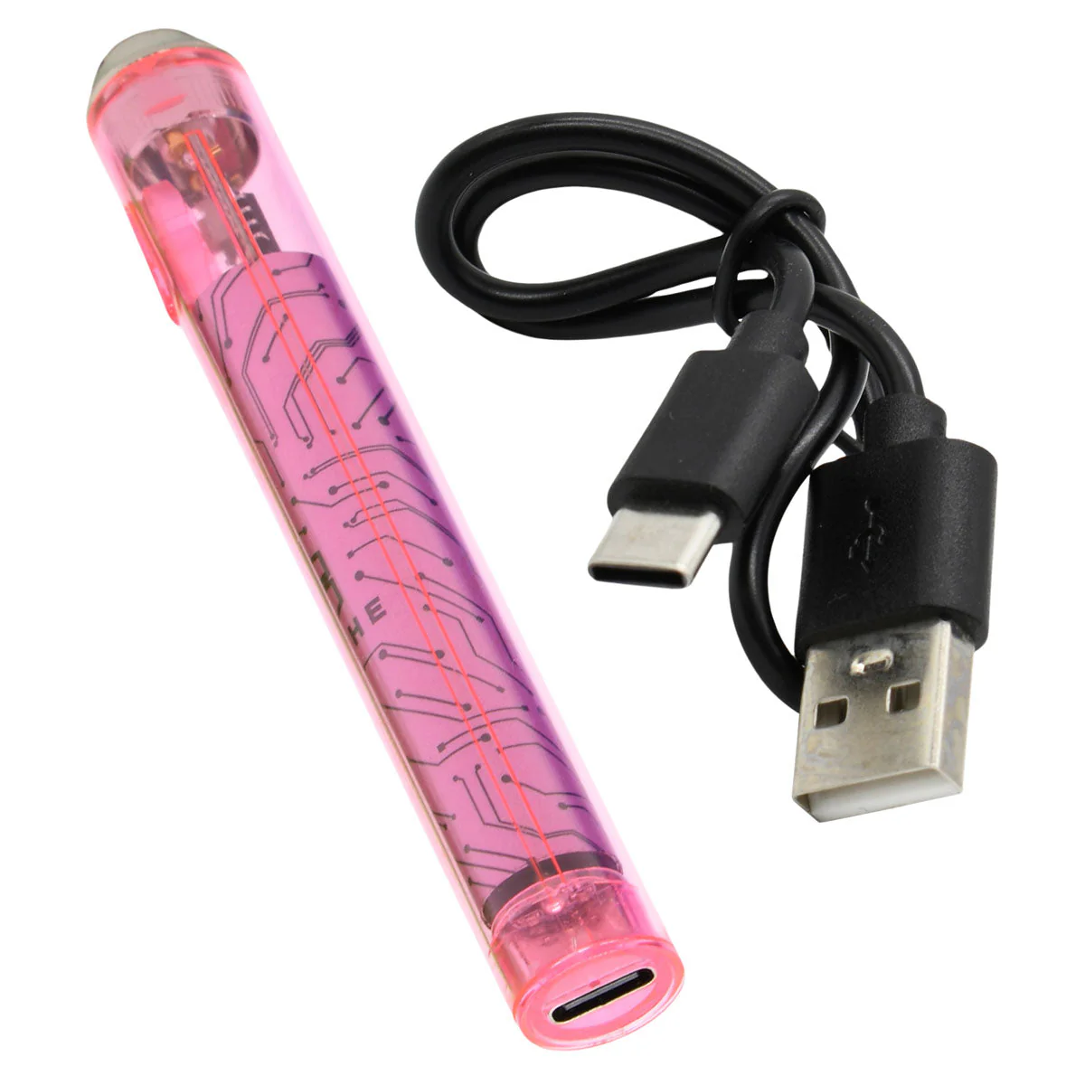 Stache Transparent 510 Thread Vape Cart Pen Battery - Image 12