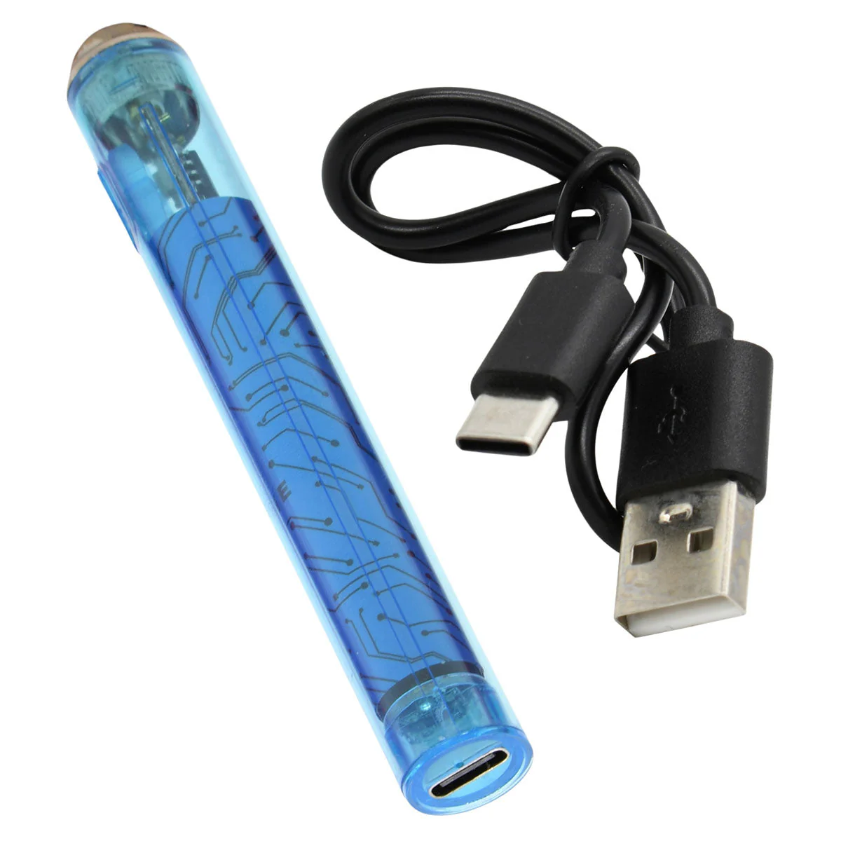 Stache Transparent 510 Thread Vape Cart Pen Battery - Image 6
