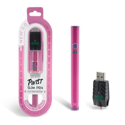Ooze Twist 2.0 Slim 510 Thread Vape Cart Pen Battery - Image 12
