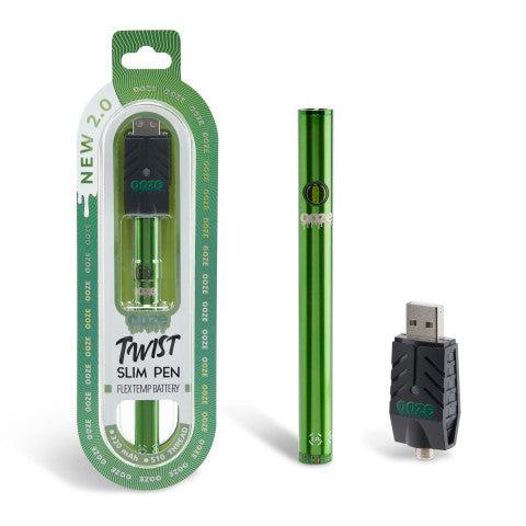 Ooze Twist 2.0 Slim 510 Thread Vape Cart Pen Battery - Image 14