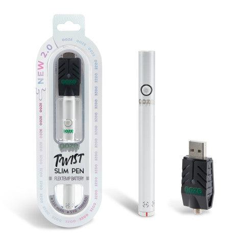 Ooze Twist 2.0 Slim 510 Thread Vape Cart Pen Battery - Image 15