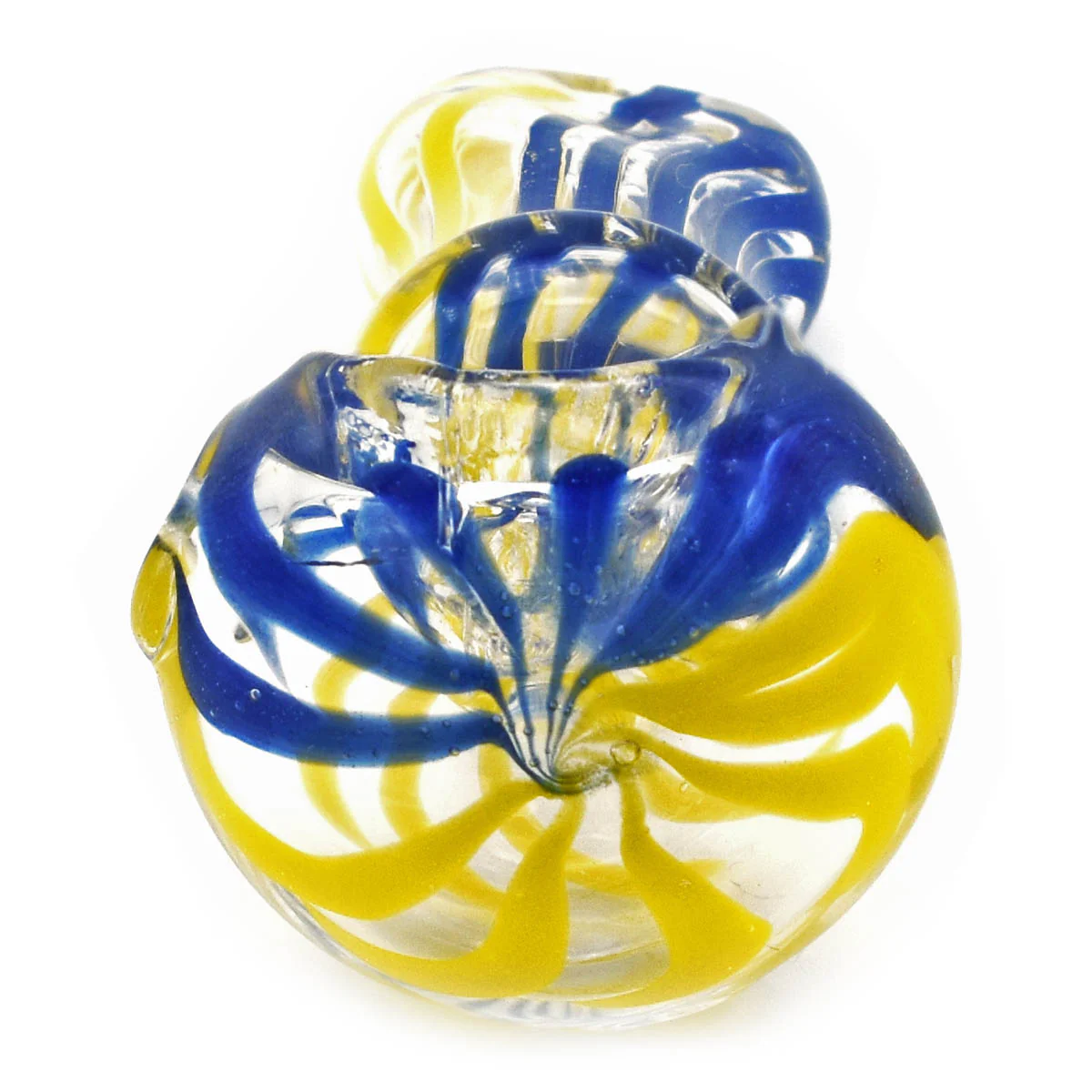 Small Glass Spoon Pipe - Electric Lines - Image 3