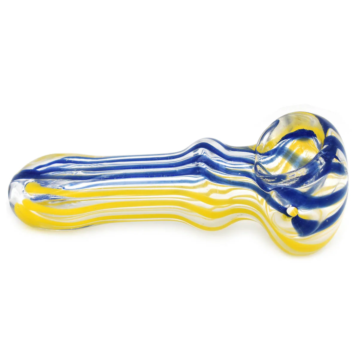 Small Glass Spoon Pipe - Electric Lines - Image 4