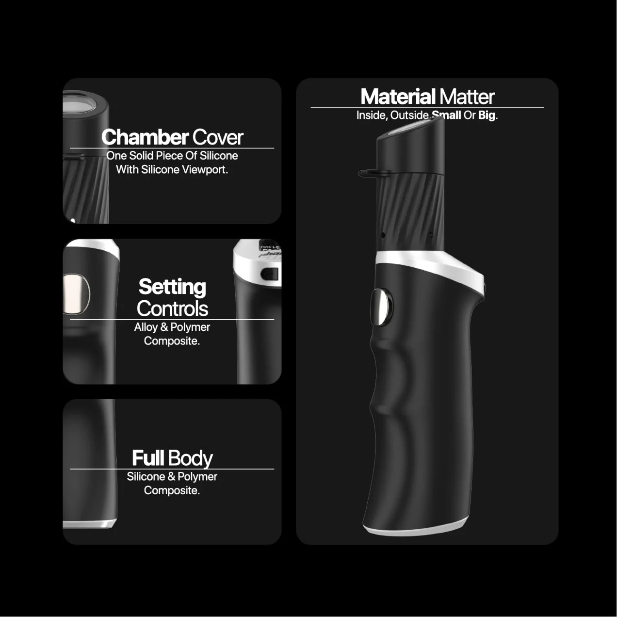 Yocan Black Phaser Ace 2 Dab Pen Concentrate Vaporizer - Image 10