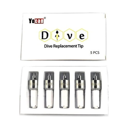Yocan Dive Replacement Tips - 5 Pack
