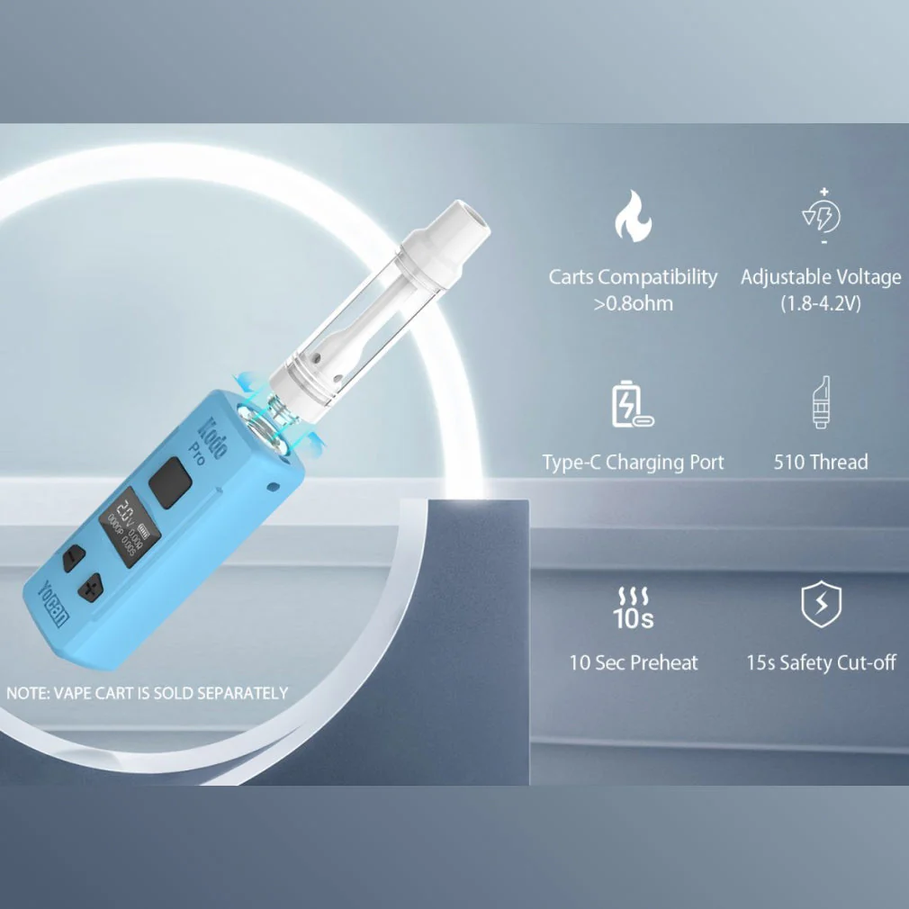Yocan Kodo Pro 510 Thread Vape Cart Battery - Image 14