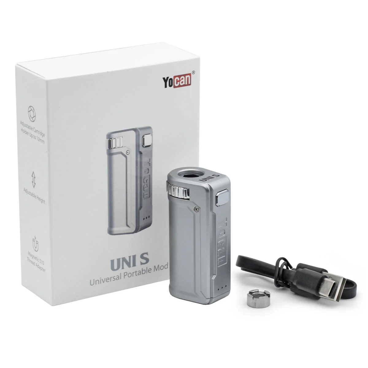 Yocan UNI S 510 Thread Vape Cart Battery - Image 9