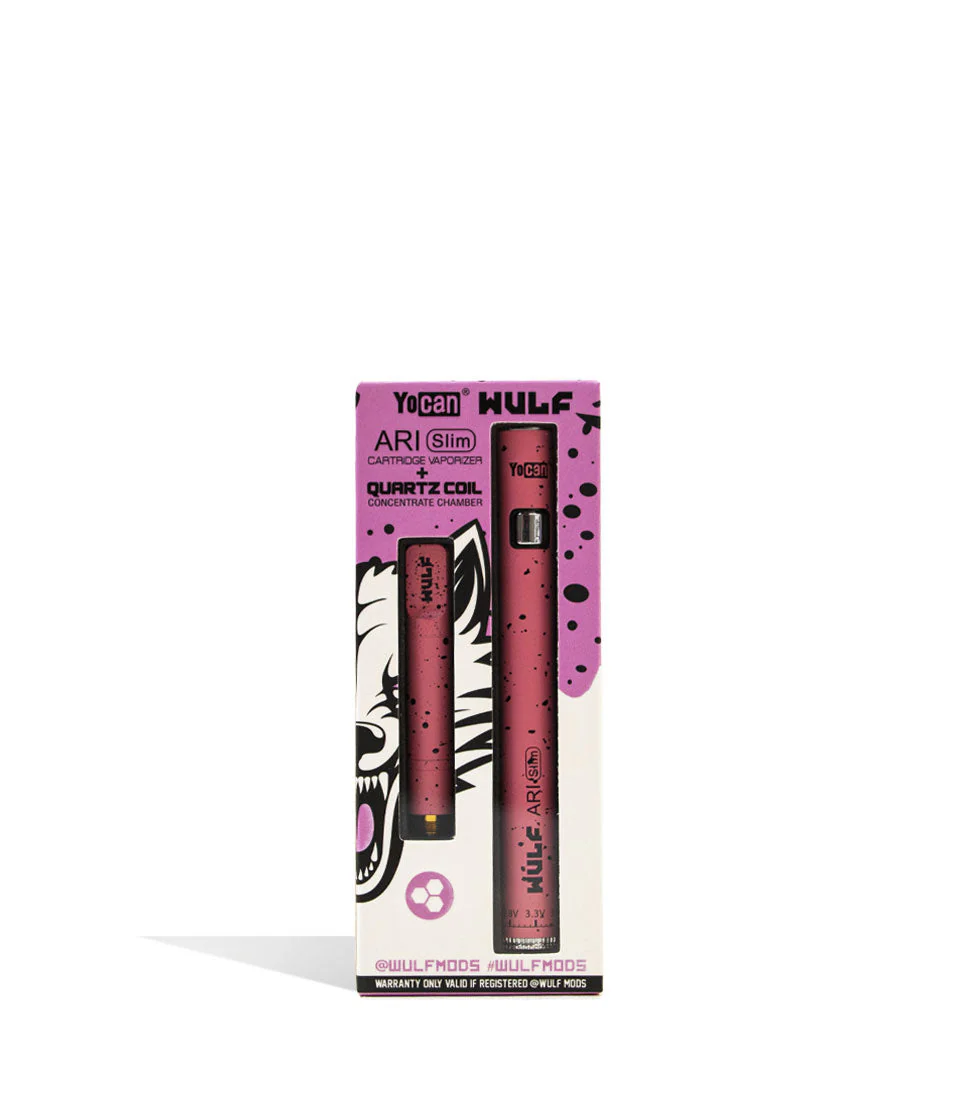 Yocan Wulf ARI Slim 510 Thread Cart Pen Vape Battery - Image 14